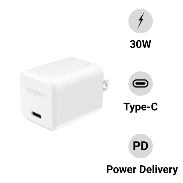 Củ sạc Mophie Essentials PD 30W USB-C GaN - ảnh 1