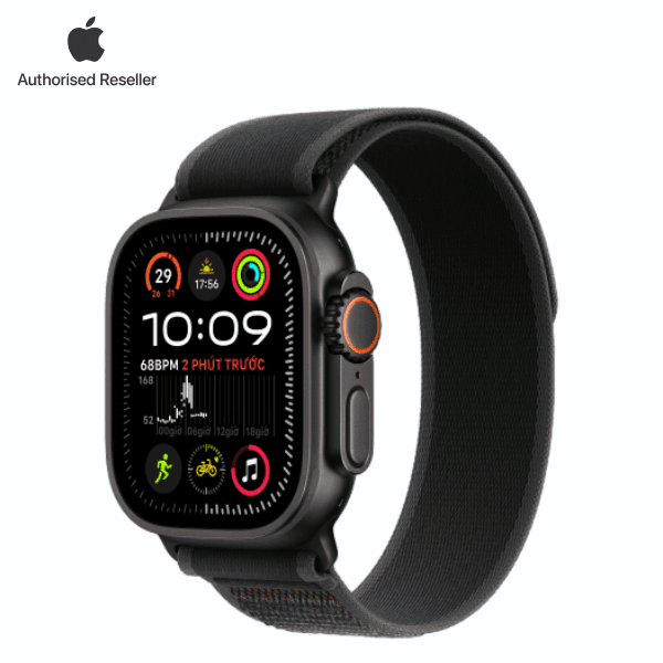 Apple Watch Ultra 2 (2024) 49mm (LTE) Viền Titan - Dây Trail M/L