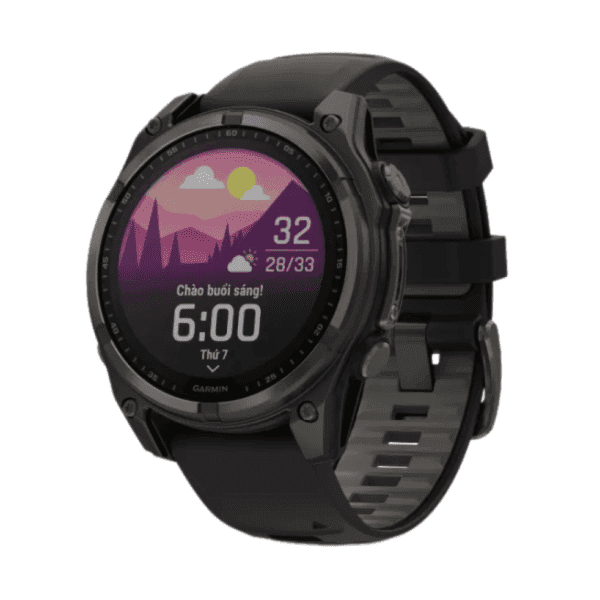 Đồng hồ thông minh Garmin Fenix 8 51mm Sapphire Solar