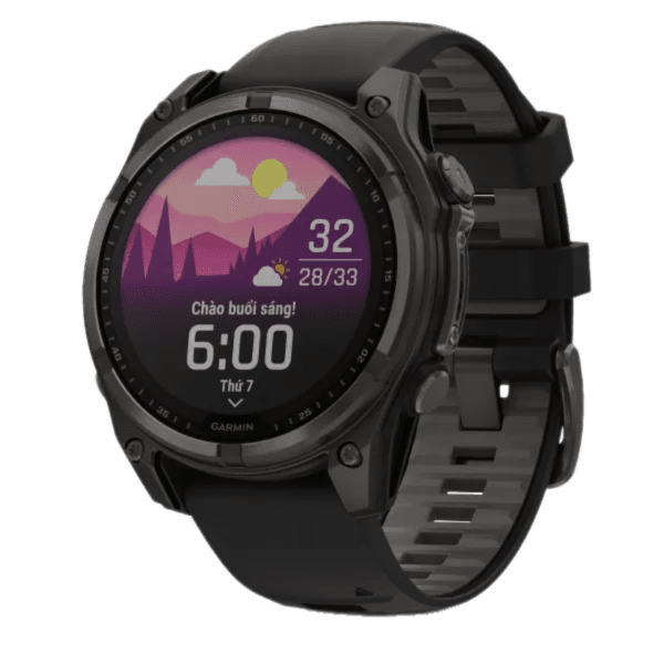 Đồng hồ thông minh Garmin Fenix 8 51mm Sapphire Solar - ảnh 1