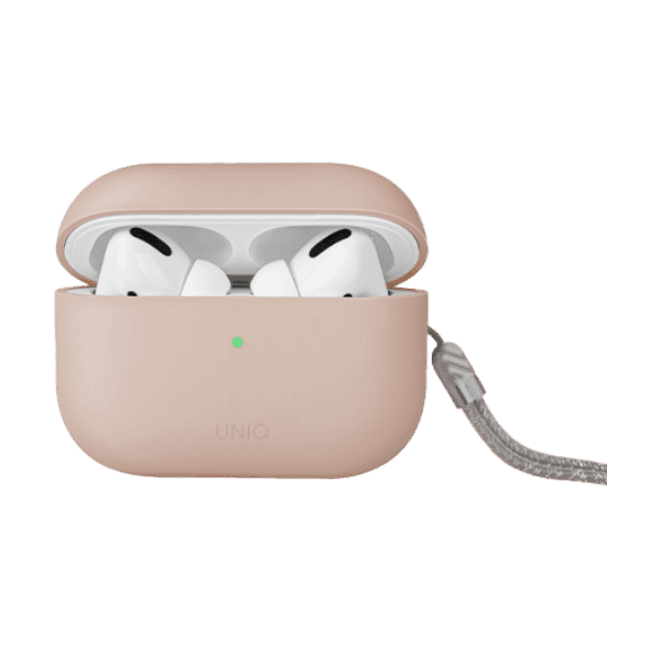 Ốp AirPods Pro 2 UNIQ Lino Hybrid Liquid Silicone