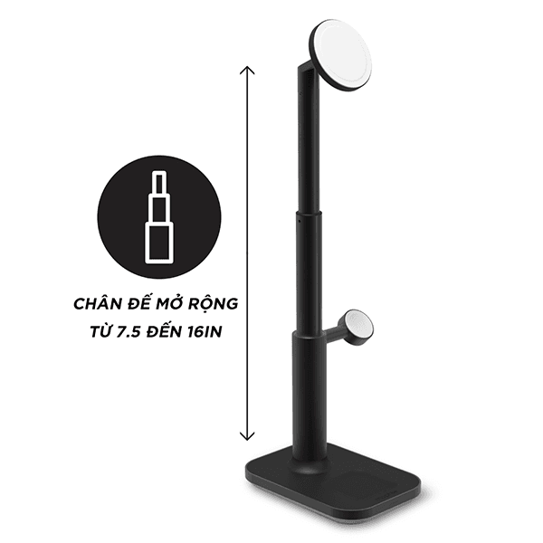 Đế sạc Mophie 3in1 Extendable Stand - ảnh 5