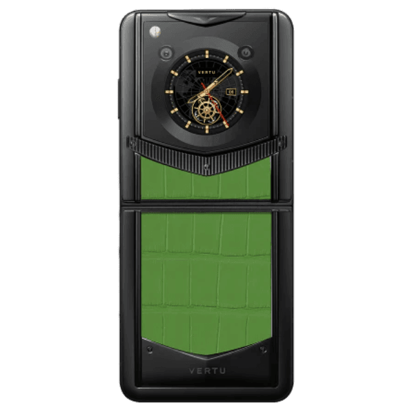 Vertu Ironflip Bamboo Green Alligator - ảnh 1