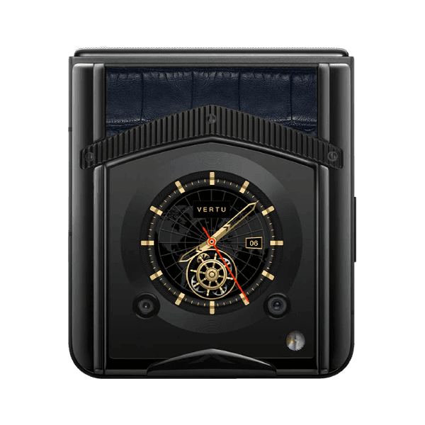 Vertu Ironflip Navy Blue Alligator - ảnh 3