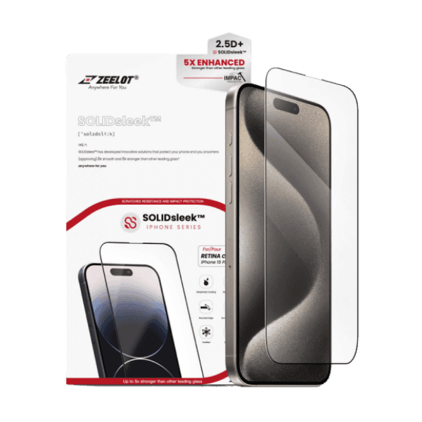 Dán cường lực iPhone 15 Pro Max Zeelot