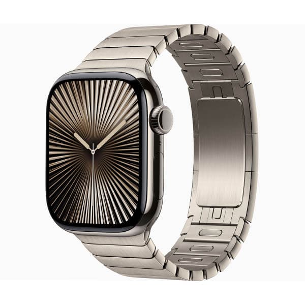 Apple Watch Series 10 42mm (LTE) Viền titan - Dây cao su size S/M - ảnh 1