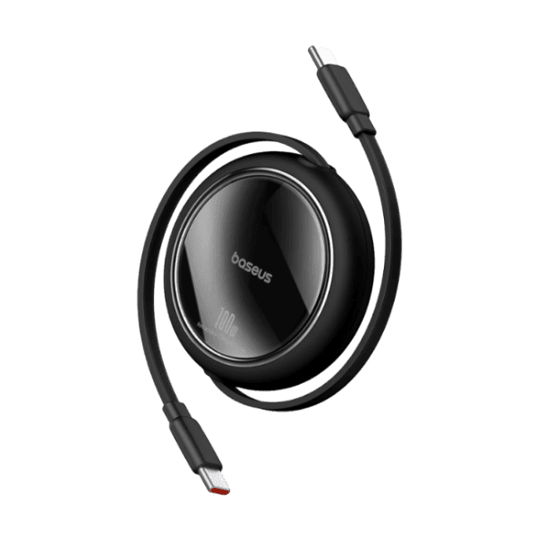 Cáp sạc dây rút Baseus Free2Draw Mini Type-C to Type-C 100W 1m