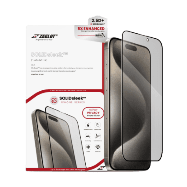 Dán cường lực iPhone 16 Pro Max Zeelot Chống nhìn trộm