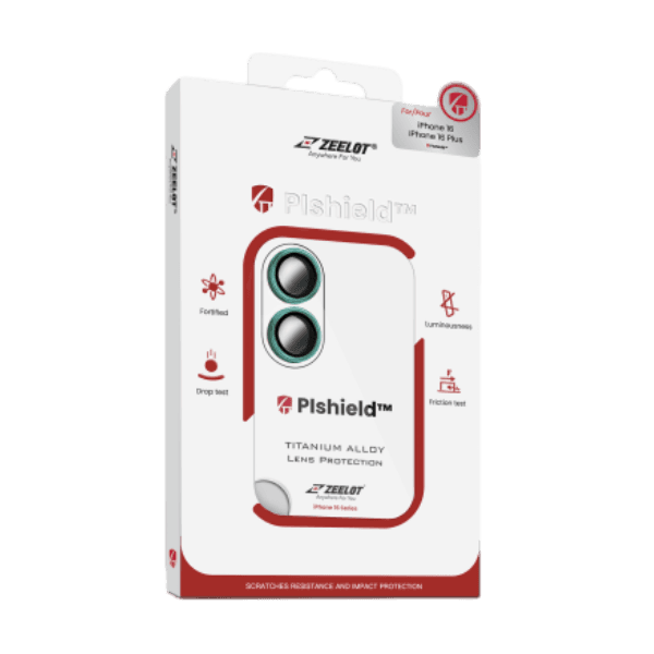 Dán cường lực camera iPhone 16 /16 Plus Zeelot Pishield - ảnh 1