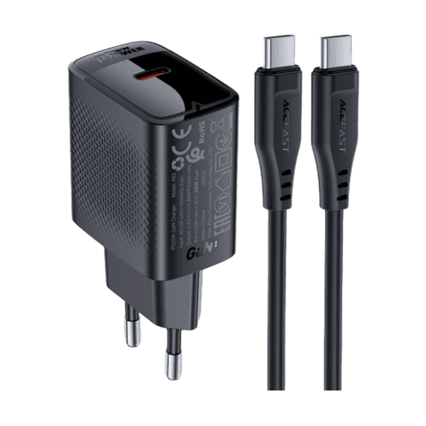 Bộ sạc Acefast PD20W GaN A82