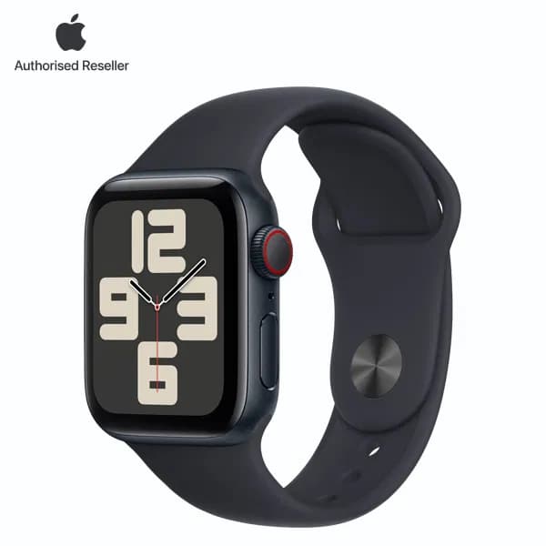 Apple Watch SE 2 (2024) 44mm (LTE) Viền nhôm - Dây cao su size M/L