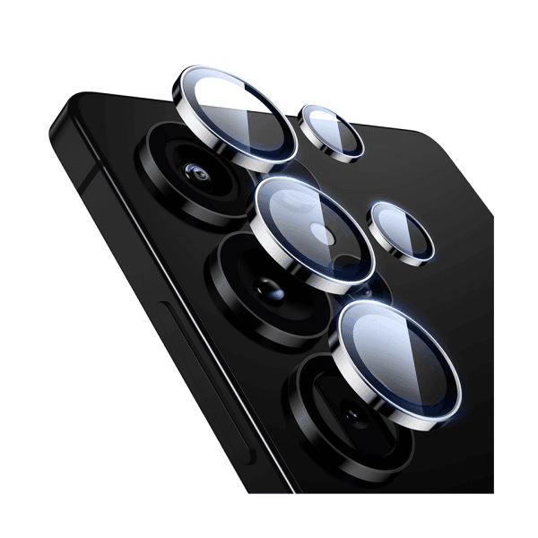 Dán kính cường lực Camera Samsung Galaxy S25 Ultra ESR Viền đen - ảnh 1