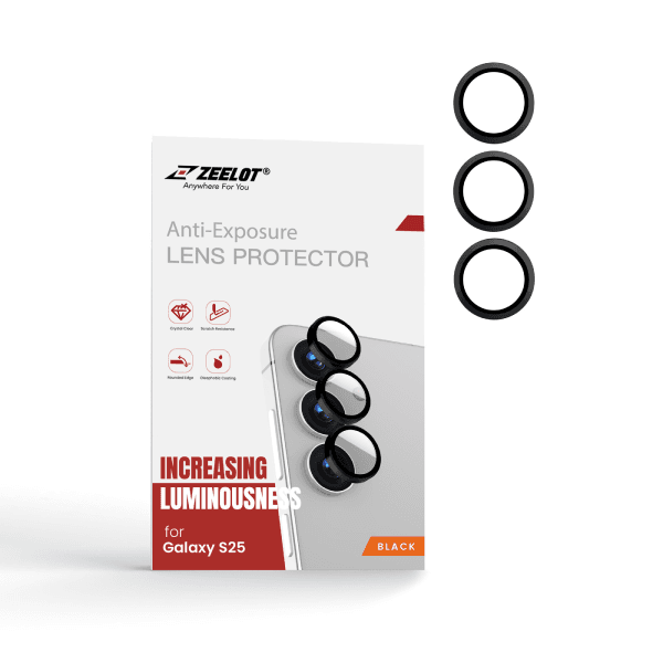 Dán kính cường lực Camera Samsung Galaxy S25 Zeelot Pishield - ảnh 1