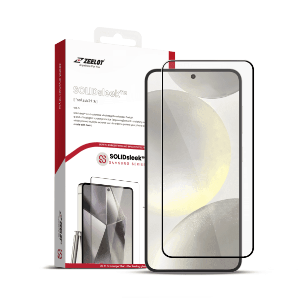 Dán kính cường lực Samsung Galaxy S25 Plus Zeelot Solidsleek 2.5D - ảnh 1