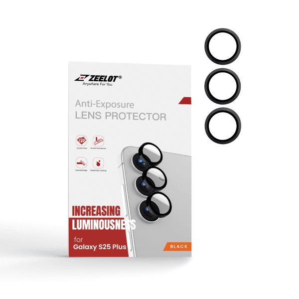 Dán kính cường lực Camera Samsung Galaxy S25 Plus Zeelot Pishield - ảnh 1