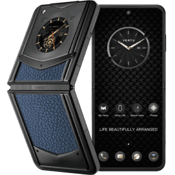 Vertu Ironflip Gentleman Blue Calf Bes Fee - ảnh 2