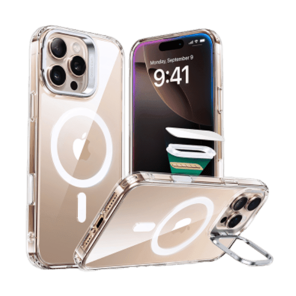 Ốp lưng iPhone 16 Pro ESR Classic Hybrid HaloLock (kèm giá đỡ) (V2)