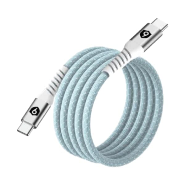 Cáp sạc từ tính tự cuộn 9FIT USB-C to USB-C 1M