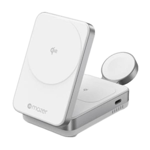 Đế sạc không dây Mazer MagFold Qi2 23W gập 3in1 - ảnh 1