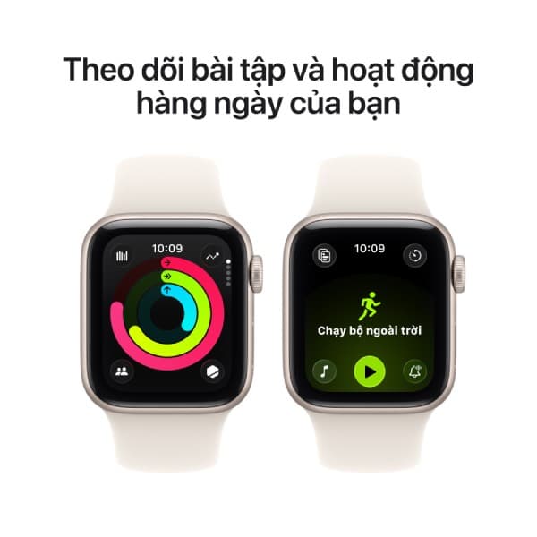 Apple Watch SE 3 (2025) 40mm (GPS) Viền nhôm - Dây cao su S/M - ảnh 6