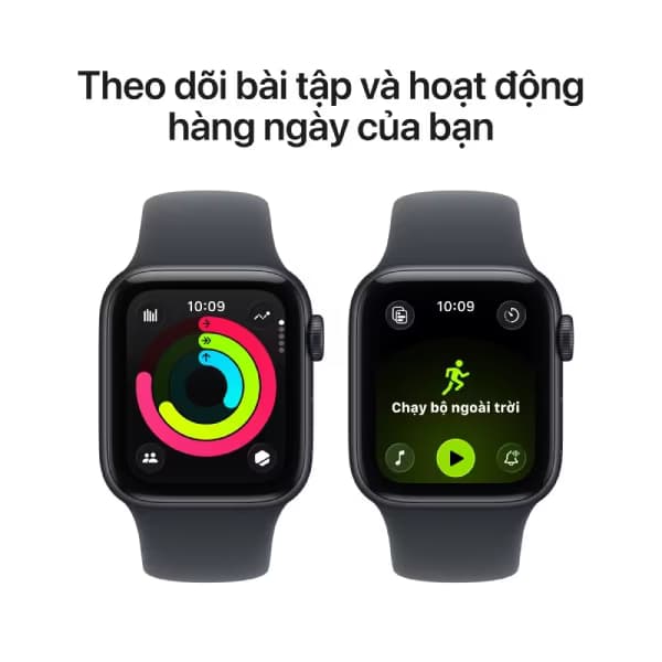 Apple Watch SE 3 (2025) 40mm (5G) Viền nhôm - Dây cao su S/M - ảnh 6