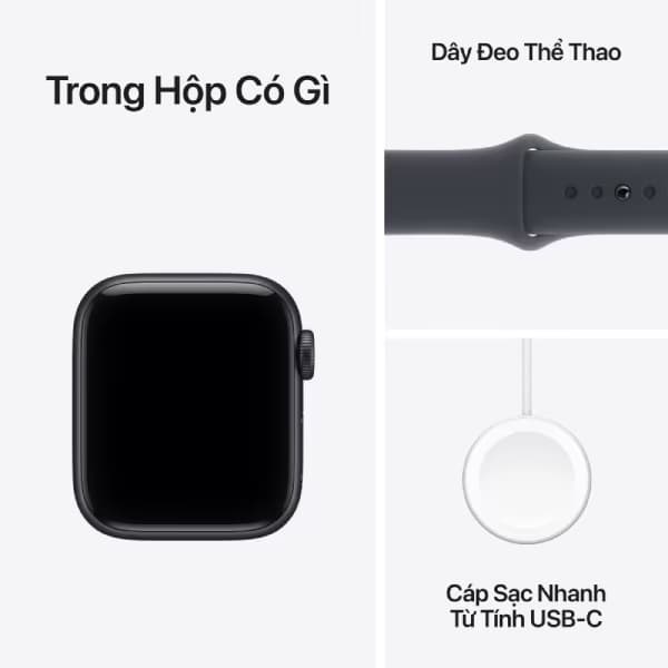 Apple Watch SE 3 (2025) 40mm (5G) Viền nhôm - Dây cao su S/M - ảnh 8