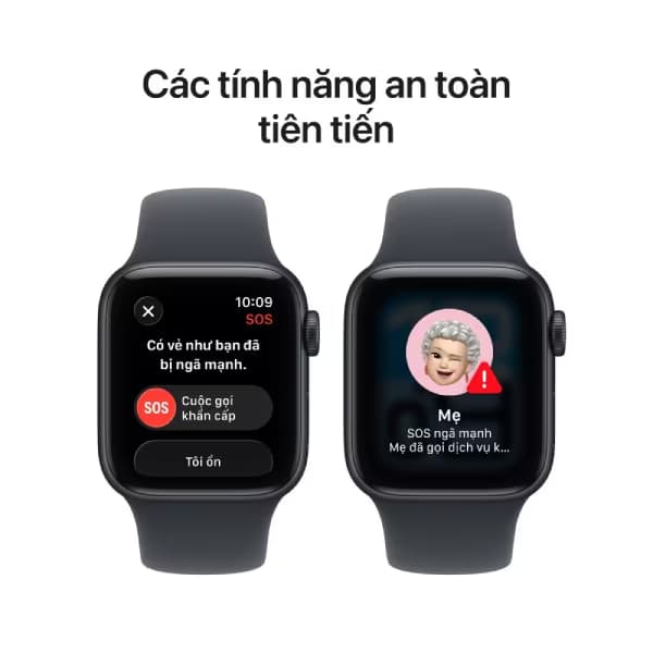 Apple Watch SE 3 (2025) 44mm (5G) Viền nhôm - Dây cao su S/M - ảnh 7