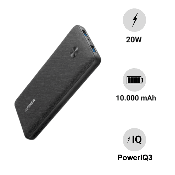 Pin sạc dự phòng Anker PowerCore III Sense 10K A1248 - ảnh 1