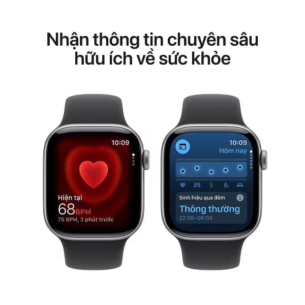 Apple Watch Series 11 42mm (GPS) Viền nhôm - Dây cao su M/L - ảnh 5