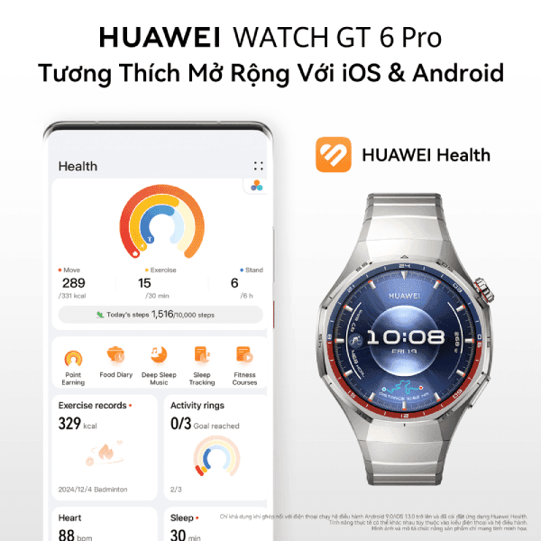 HUAWEI Watch GT 6 Pro 46mm - ảnh 8