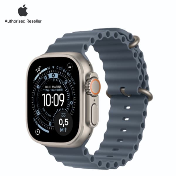 Apple Watch Ultra 3 (2025) 49mm (5G) Viền Titan - Dây Ocean