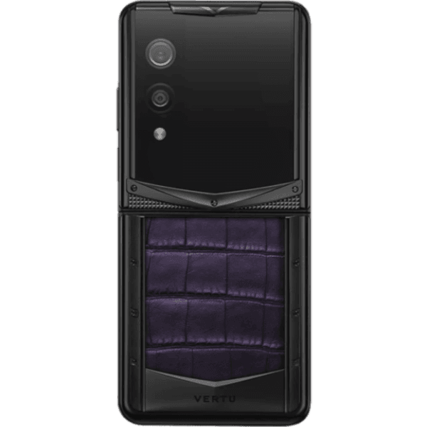 Vertu Quantum Flip Black Dark Purple Alli - ảnh 2