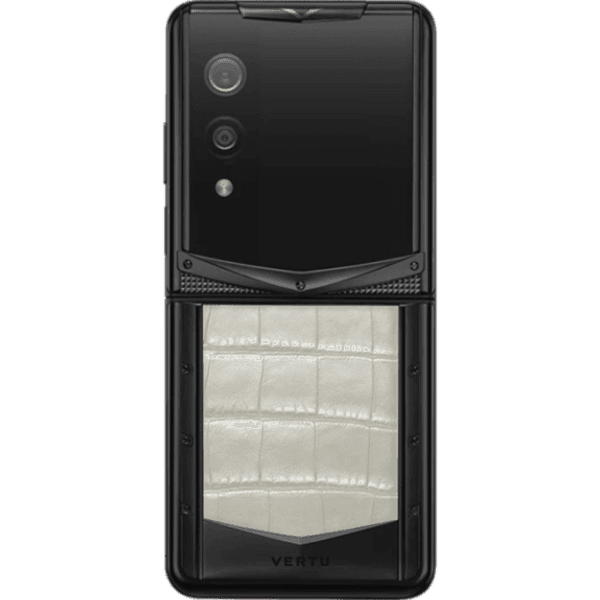 Vertu Quantum Flip Black Glacier White Alli - ảnh 2