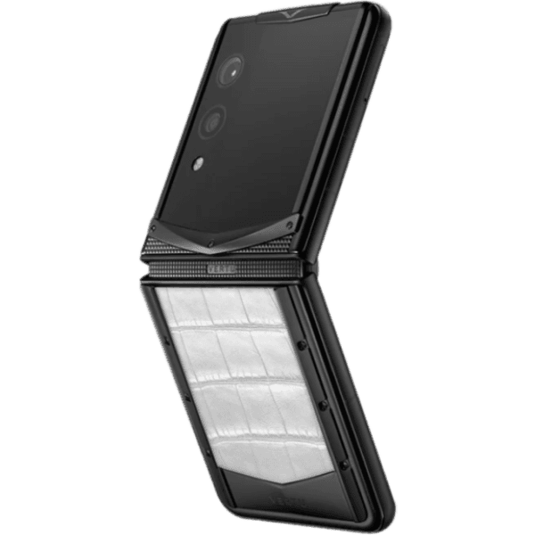 Vertu Quantum Flip Black Creamy White Alli - ảnh 1