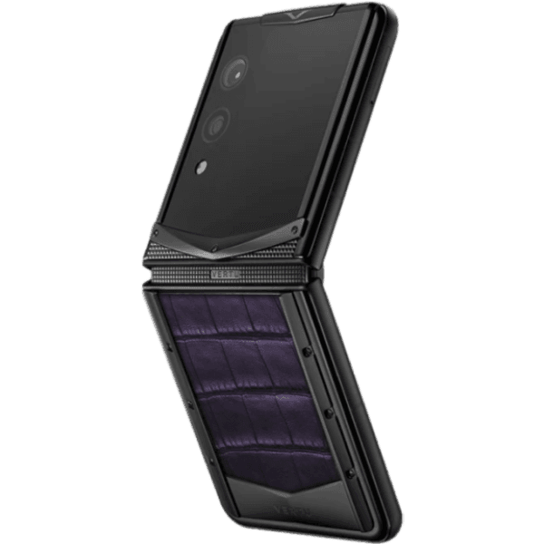 Vertu Quantum Flip Black Dark Purple Alli - ảnh 1