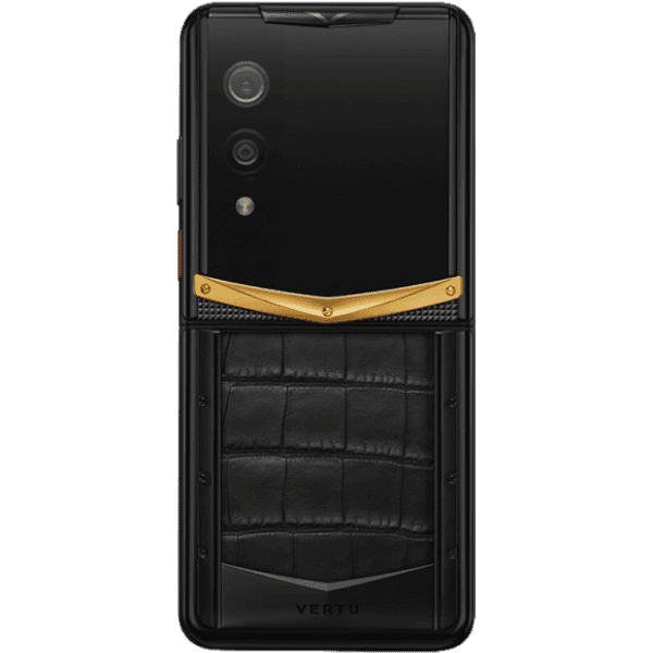 Vertu Quantum Flip Gold V Basalt Black Alli - ảnh 2