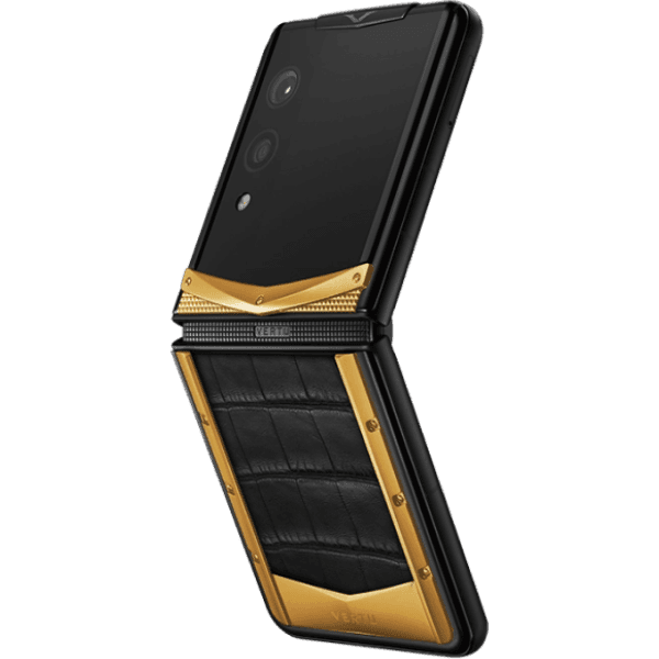 Vertu Quantum Full Gold Basalt Black Alli - ảnh 1
