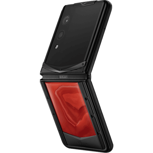 Vertu Quantum Flip Phoenix Flame Agate - ảnh 1