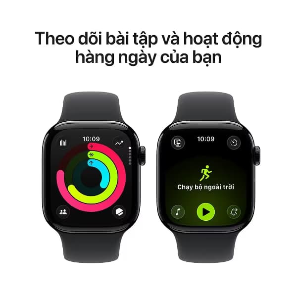 Apple Watch Series 11 46mm (5G) Viền nhôm - Dây cao su S/M - ảnh 4